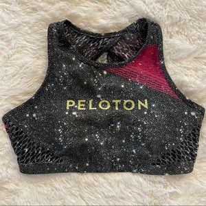 EUC Peloton high neck sports bra
